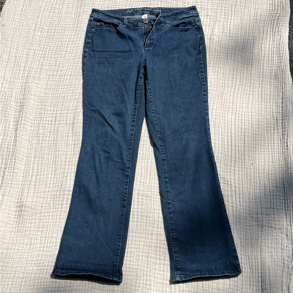 Christopher & Banks Dark Blue Jeans sz 6